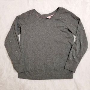 Victorias Secret Embellished Long Sleeve top Sz L
